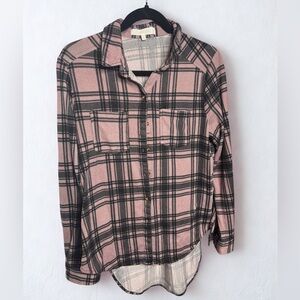 Pink and Black Flannel